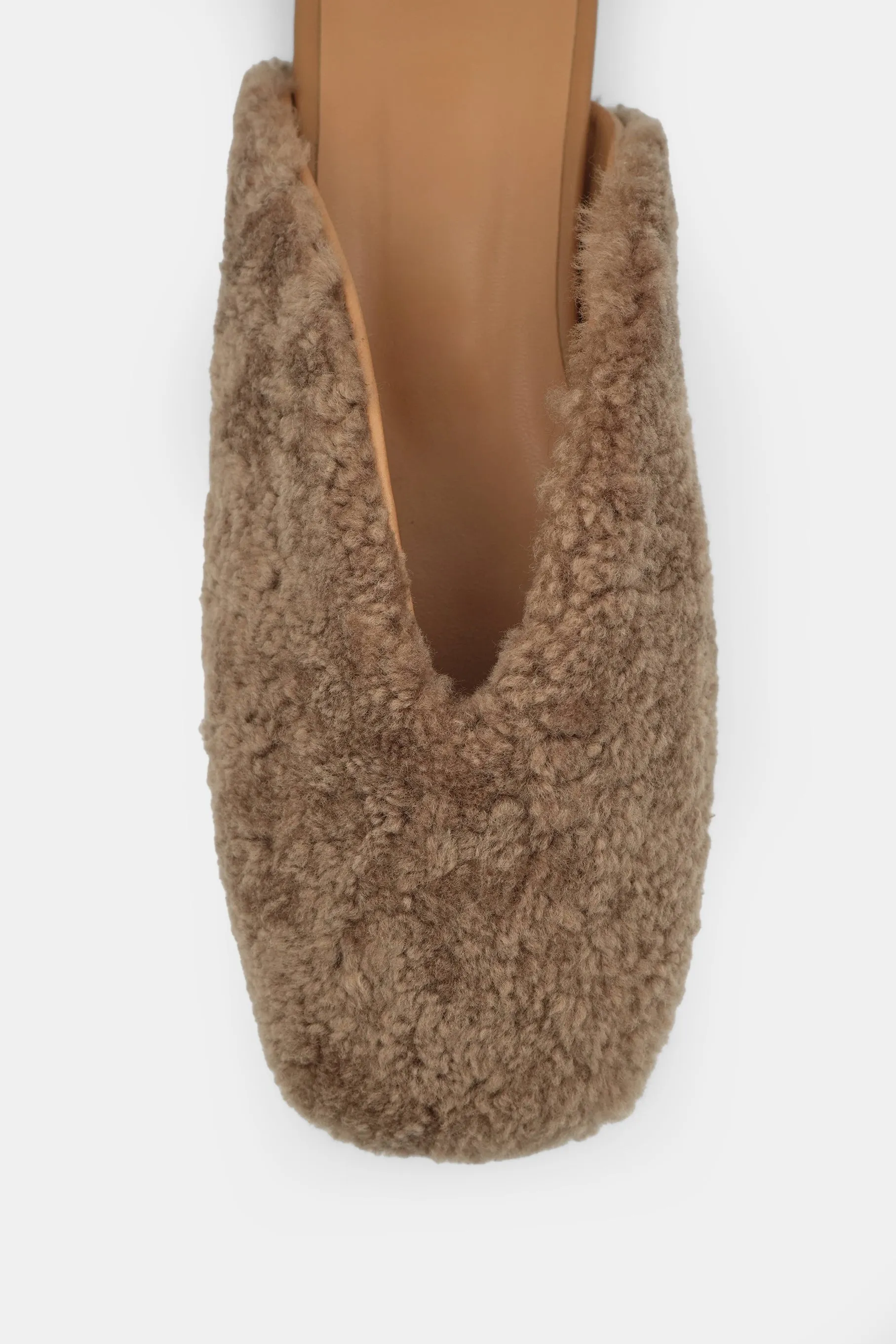 Alez Shearling Mules