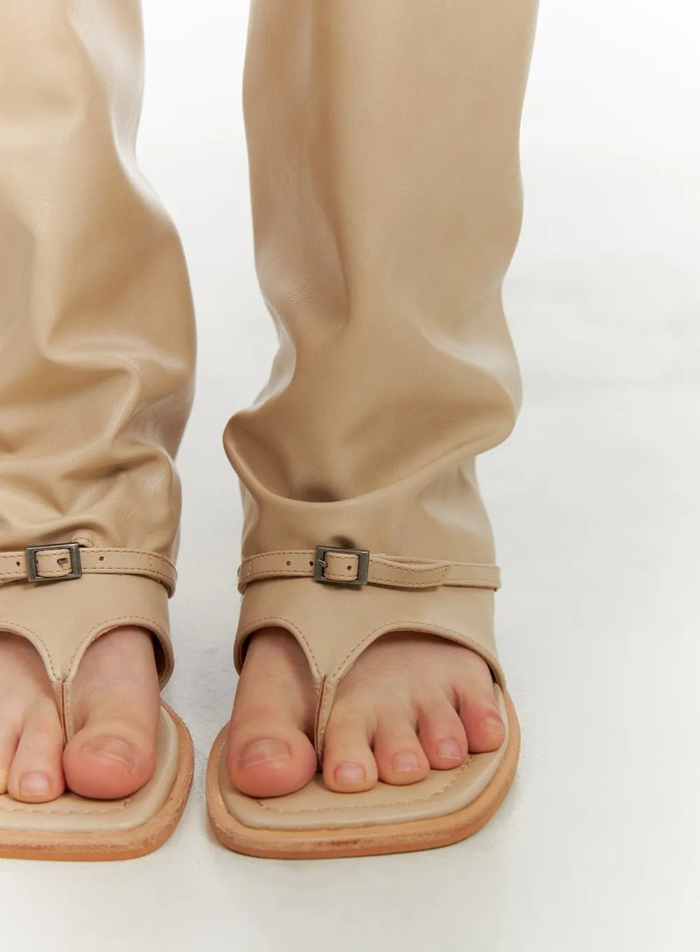 Belted Sandal Boots CY428