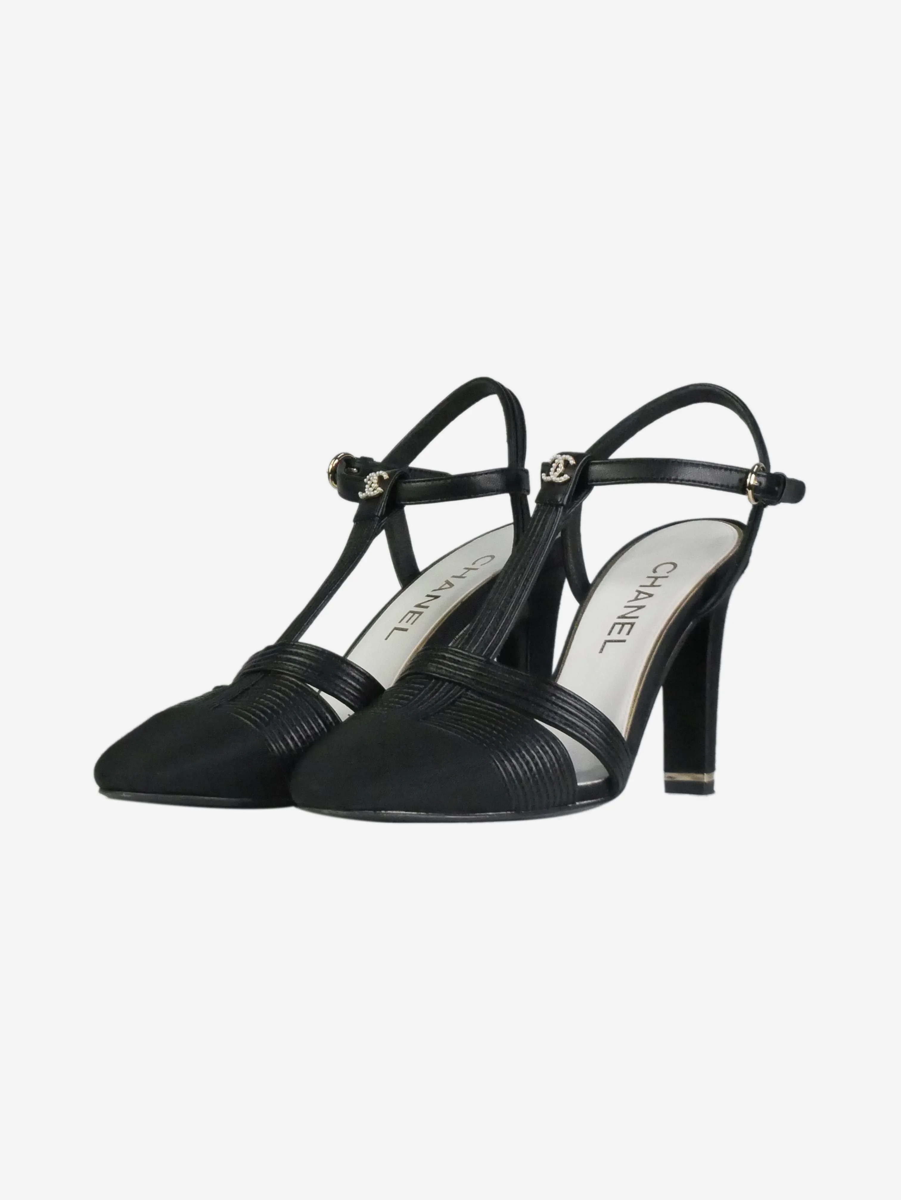 Black CC mules - size EU 38