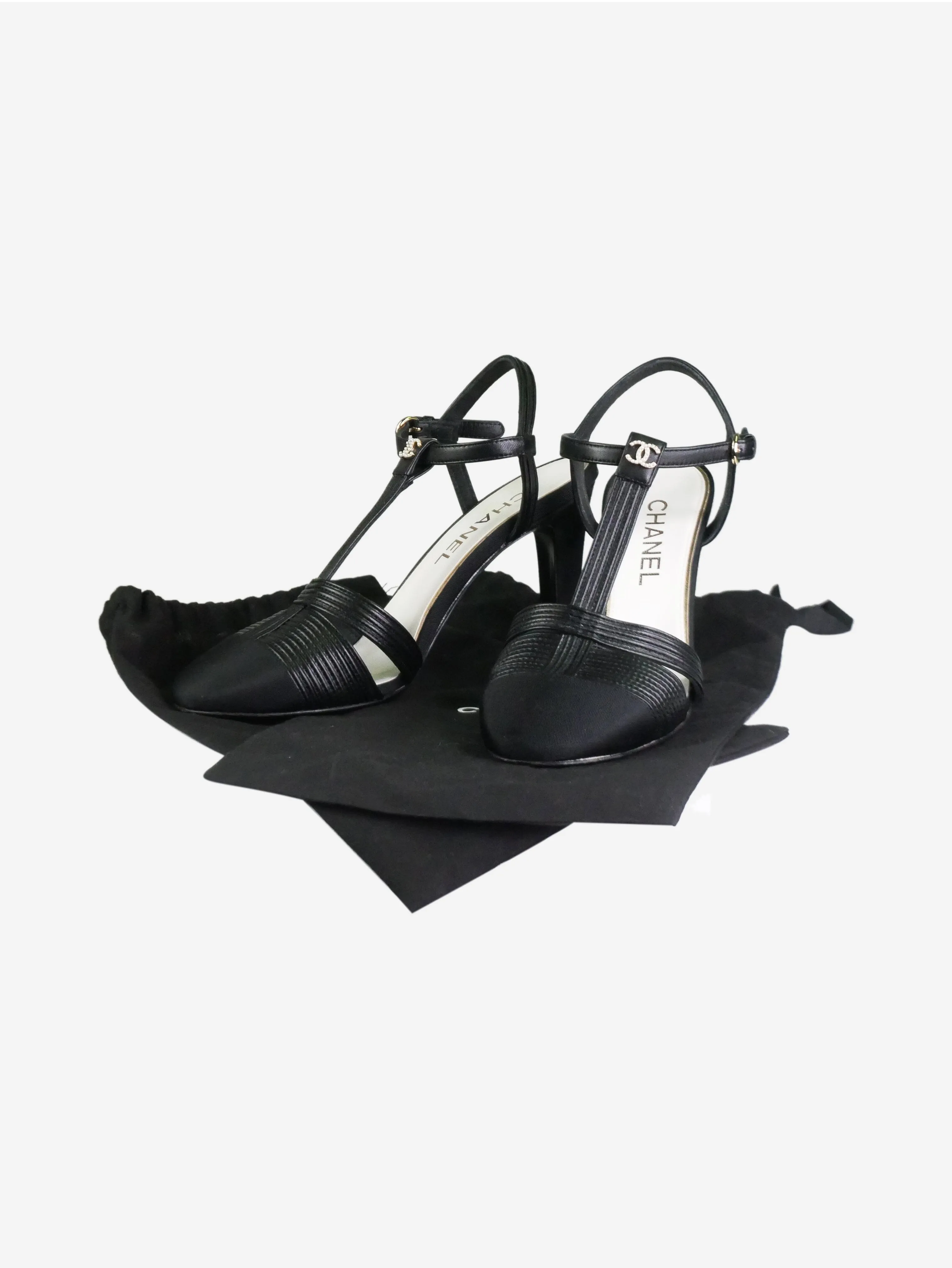Black CC mules - size EU 38