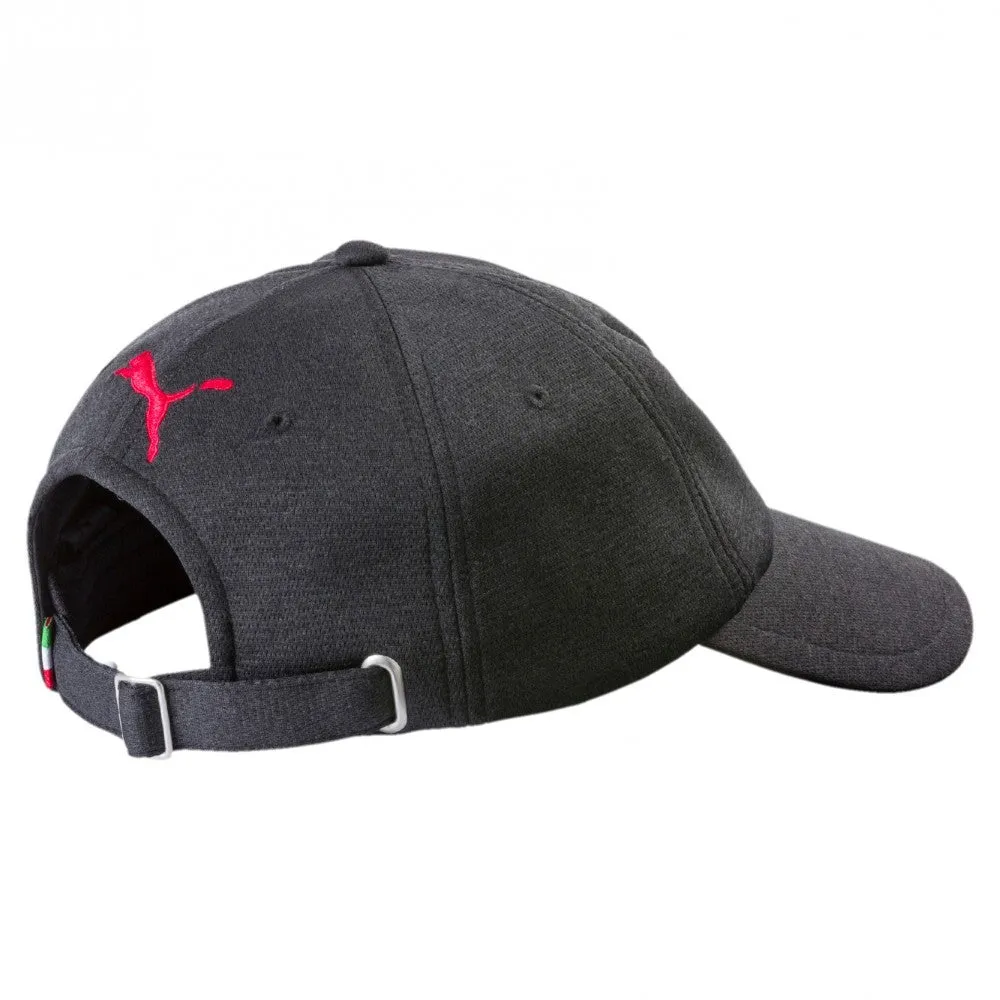 Ferrari Baseball Cap, Fan, Adult, Puma, Black, 2017