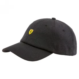 Ferrari Baseball Cap, Fan, Adult, Puma, Black, 2017