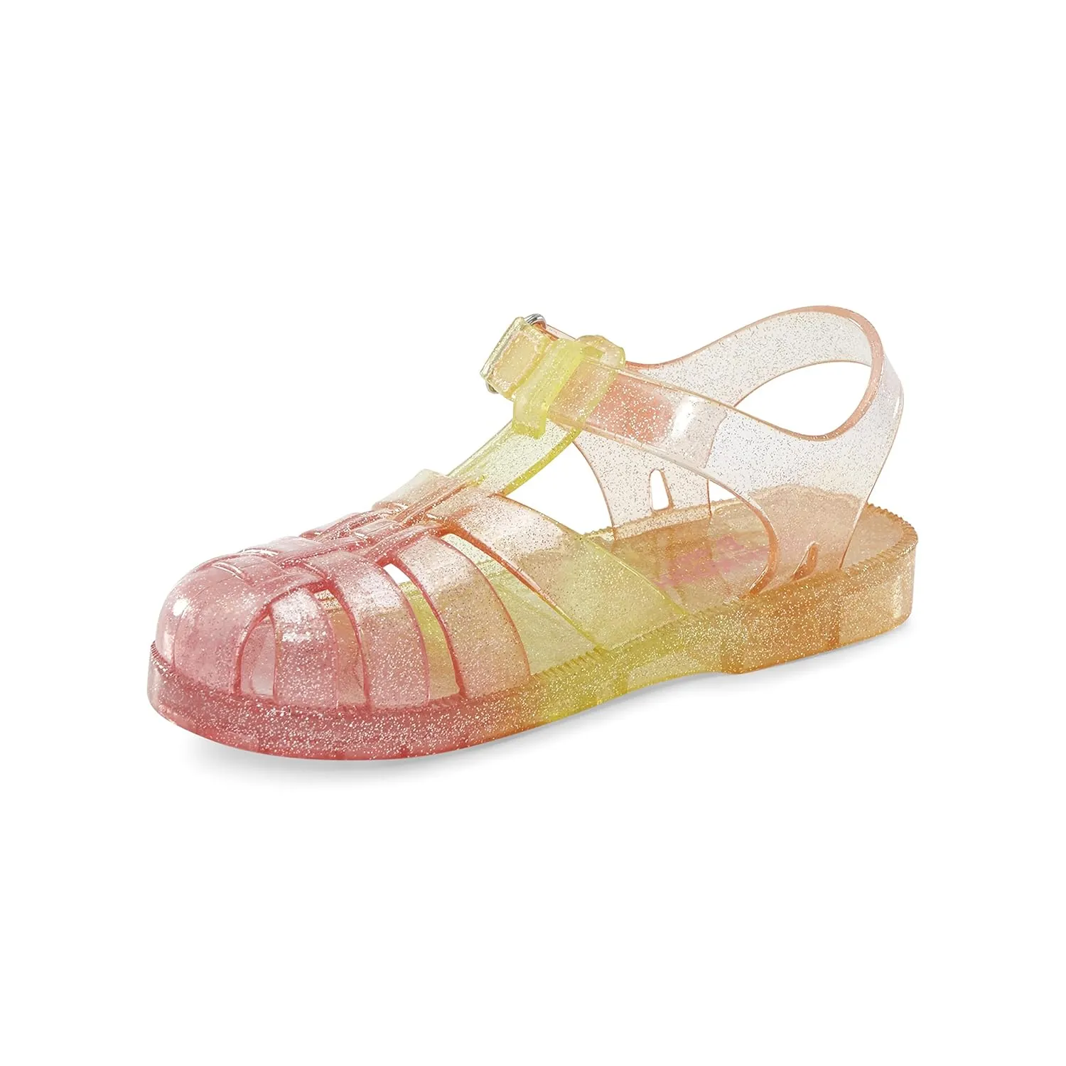 OshKosh B'Gosh Girls Marie Sandal, Pink/Coral, 4 Toddler