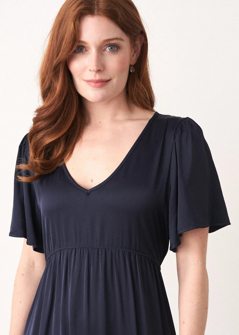 OTTILIE SATIN DRESS
