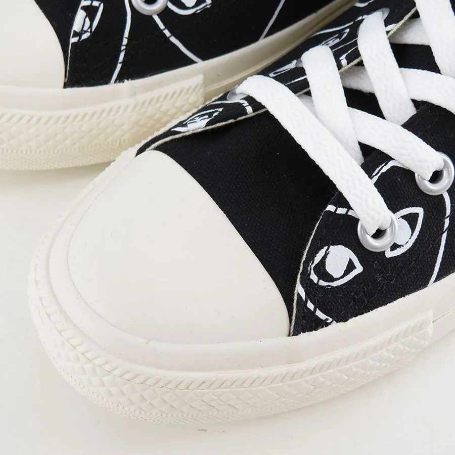 【PLAY COMME des GARCONS】<br>PLAY CONVERSE CHUCK TAYLOR (BLACK)<br>AZ-K117-001